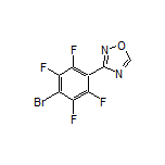 3-(4-Bromo-2,3,5,6-tetrafluorophenyl)-1,2,4-oxadiazole