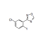 3-(5-Chloro-2-iodophenyl)-1,2,4-oxadiazole