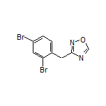 3-(2,4-Dibromobenzyl)-1,2,4-oxadiazole