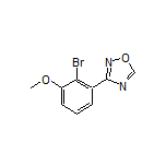 3-(2-Bromo-3-methoxyphenyl)-1,2,4-oxadiazole