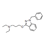 3-[(1-Benzyl-3-indazolyl)oxy]-N,N-diethyl-1-propanamine