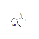 (2R,3S)-2-Methylpyrrolidine-3-carboxylic Acid