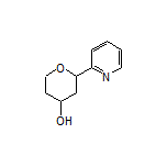 2-(2-Pyridyl)tetrahydropyran-4-ol