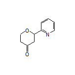 2-(2-Pyridyl)tetrahydropyran-4-one