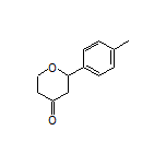 2-(p-Tolyl)tetrahydropyran-4-one