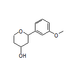 2-(3-Methoxyphenyl)tetrahydropyran-4-ol