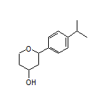 2-(4-Isopropylphenyl)tetrahydropyran-4-ol