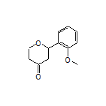 2-(2-Methoxyphenyl)dihydro-2H-pyran-4(3H)-one