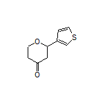 2-(3-Thienyl)dihydro-2H-pyran-4(3H)-one