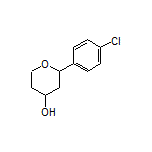 2-(4-Chlorophenyl)tetrahydropyran-4-ol