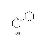 2-Cyclohexyltetrahydropyran-4-ol