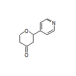 2-(4-Pyridyl)dihydro-2H-pyran-4(3H)-one