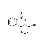 2-(2-Nitrophenyl)tetrahydropyran-4-ol