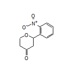 2-(2-Nitrophenyl)dihydro-2H-pyran-4(3H)-one