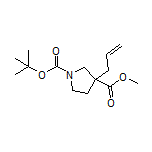 Methyl 3-Allyl-1-Boc-pyrrolidine-3-carboxylate