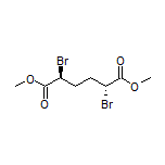 Dimethyl (2R,5S)-2,5-Dibromohexanedioate