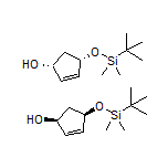 cis-4-[(tert-Butyldimethylsilyl)oxy]-2-cyclopentenol