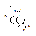 1-Isopropyl 4-Methyl 8-Bromo-5-oxo-2,3,4,5-tetrahydro-1H-benzo[b]azepine-1,4-dicarboxylate