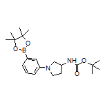 3-[3-(Boc-amino)-1-pyrrolidinyl]phenylboronic Acid Pinacol Ester