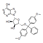 (2R,3S,4R,5R)-2-[[Bis(4-methoxyphenyl)(phenyl)methoxy]methyl]-5-(6-hydroxy-9H-purin-9-yl)tetrahydrofuran-3,4-diol