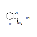 (S)-4-Bromo-2,3-dihydrobenzofuran-3-amine Hydrochloride