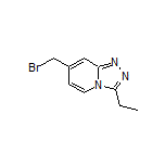 7-(Bromomethyl)-3-ethyl-[1,2,4]triazolo[4,3-a]pyridine