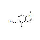 5-(Bromomethyl)-4-fluoro-1-methyl-1H-indole