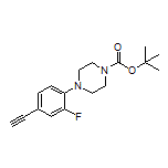 1-Boc-4-(4-ethynyl-2-fluorophenyl)piperazine