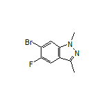 6-Bromo-5-fluoro-1,3-dimethyl-1H-indazole