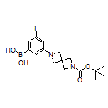 3-(6-Boc-2,6-diazaspiro[3.3]heptan-2-yl)-5-fluorophenylboronic Acid