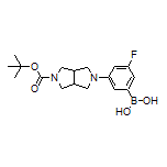 3-[5-Boc-hexahydropyrrolo[3,4-c]pyrrol-2(1H)-yl]-5-fluorophenylboronic Acid