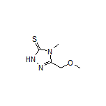 3-(Methoxymethyl)-4-methyl-1H-1,2,4-triazole-5(4H)-thione