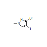 3-Bromo-4-iodo-1-methyl-1H-pyrazole