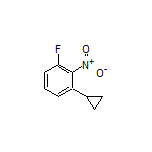 1-Cyclopropyl-3-fluoro-2-nitrobenzene