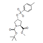 Methyl (2S,4R)-1-Boc-4-(tosyloxy)pyrrolidine-2-carboxylate