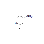 rel-(2R,6S)-2,6-Dimethyltetrahydro-2H-pyran-4-amine