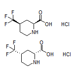 cis-4-(Trifluoromethyl)piperidine-2-carboxylic Acid Hydrochloride