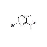 4-Bromo-2-(difluoromethyl)toluene