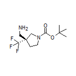 (R)-[1-Boc-3-(trifluoromethyl)pyrrolidin-3-yl]methanamine