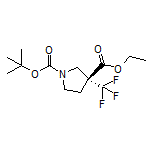 Ethyl (R)-1-Boc-3-(trifluoromethyl)pyrrolidine-3-carboxylate