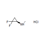 (R)-2,2-Difluoro-N-methylcyclopropanamine Hydrochloride