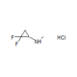 2,2-Difluoro-N-methylcyclopropanamine Hydrochloride