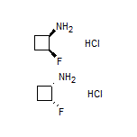 cis-2-Fluorocyclobutanamine Hydrochloride