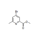 Methyl 4-Bromo-6-methylpyridine-2-carboxylate