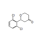 2-(2,6-Dichlorophenyl)dihydro-2H-pyran-4(3H)-one
