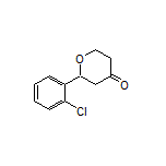 2-(2-Chlorophenyl)dihydro-2H-pyran-4(3H)-one