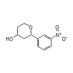 2-(3-Nitrophenyl)tetrahydro-2H-pyran-4-ol