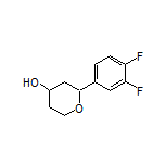 2-(3,4-Difluorophenyl)tetrahydro-2H-pyran-4-ol