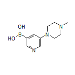 5-(4-Methyl-1-piperazinyl)pyridine-3-boronic Acid