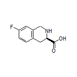 (R)-7-Fluoro-1,2,3,4-tetrahydroisoquinoline-3-carboxylic Acid